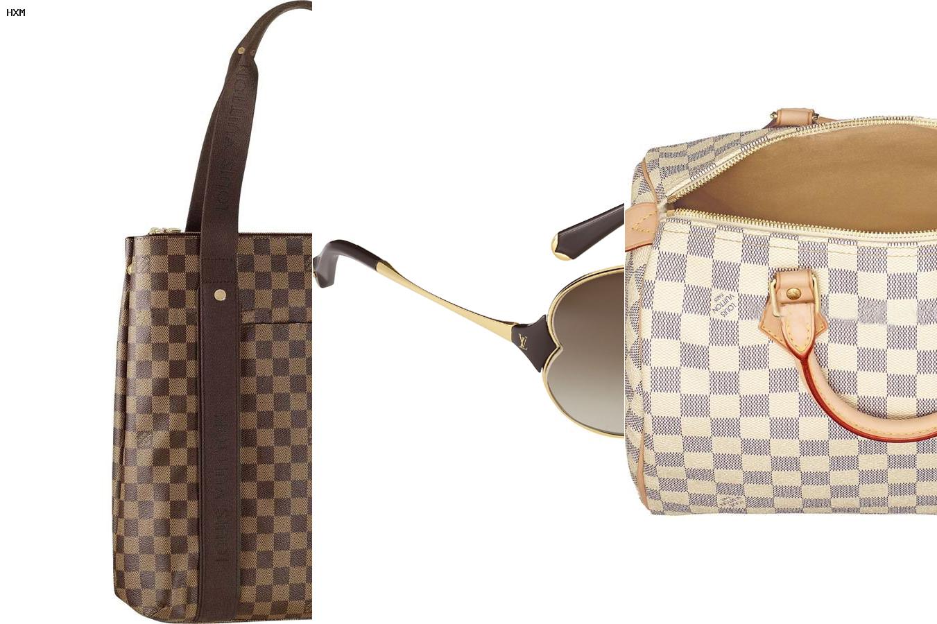 louis vuitton schal braun